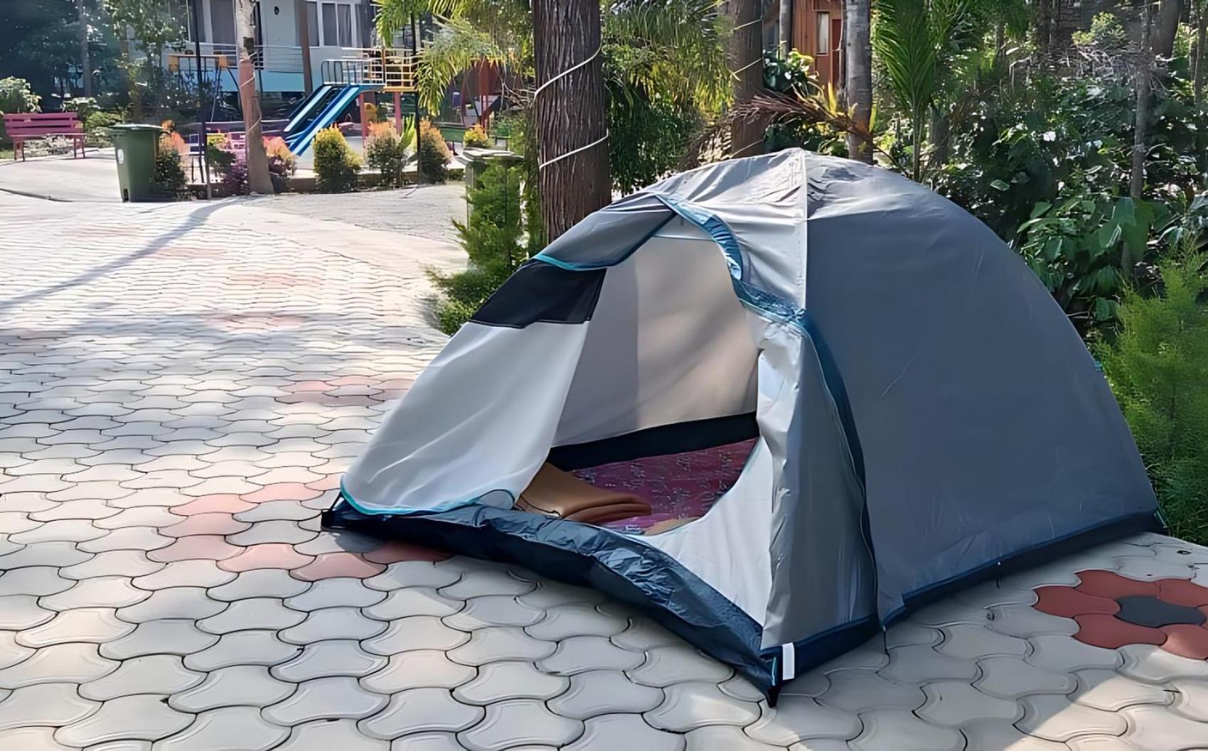 Ecstasy Tent Stay With Swimming Pool & Common Washroom Chikmagalūr المظهر الخارجي الصورة