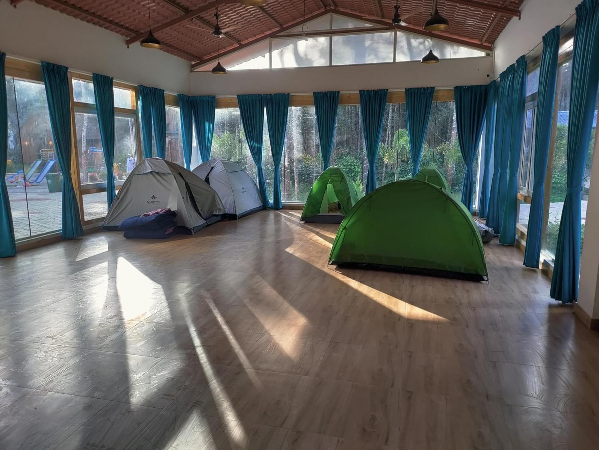 Ecstasy Tent Stay With Swimming Pool & Common Washroom Chikmagalūr المظهر الخارجي الصورة